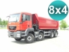Продавам MAN<br>41.400 8x4 BB